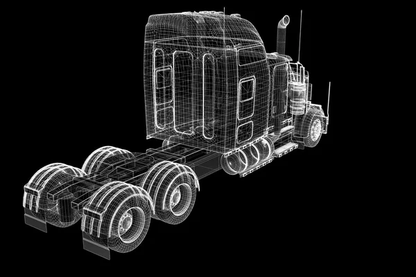 Logistyka - transport samochodowy — Zdjęcie stockowe