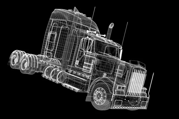 Logistiek - vrachtvervoer — Stockfoto