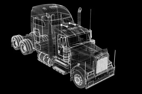 Logistika - autodoprava — Stock fotografie