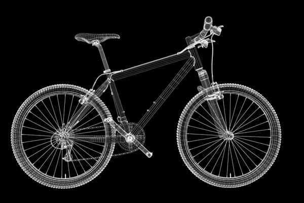 Mountain cykel — Stockfoto