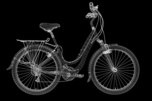 Mountain cykel — Stockfoto