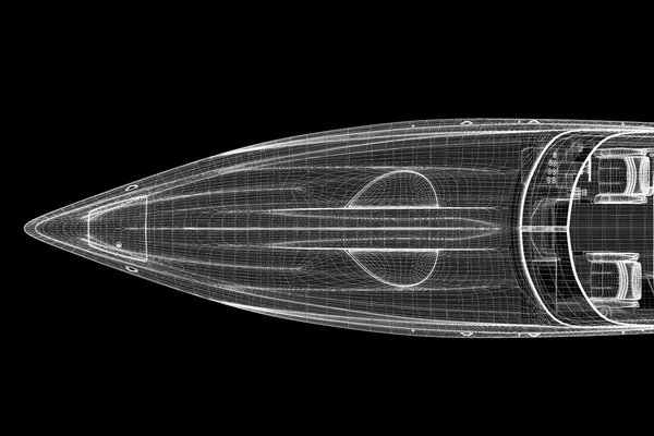 スピード ボート スピード モーター ボート — ストック写真