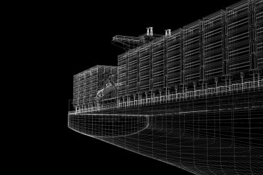 konteyner gemisi kargo