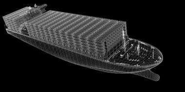 konteyner gemisi kargo