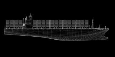 konteyner gemisi kargo