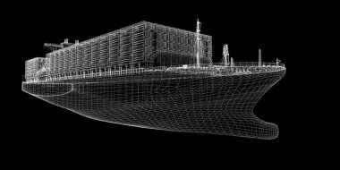 konteyner gemisi kargo