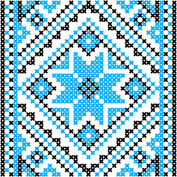 EMBROIDERY.Ukrainian národní ornament — Stockový vektor