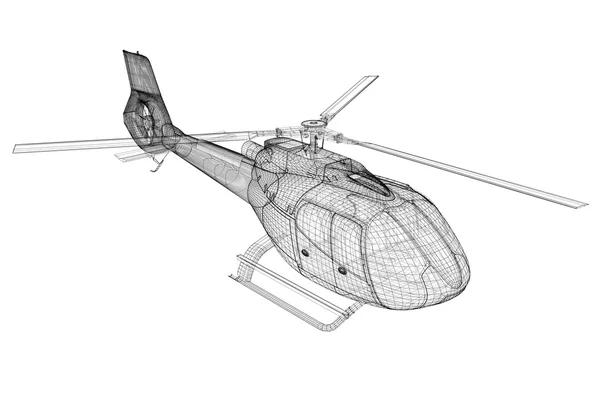 Vrtulník — Stock fotografie