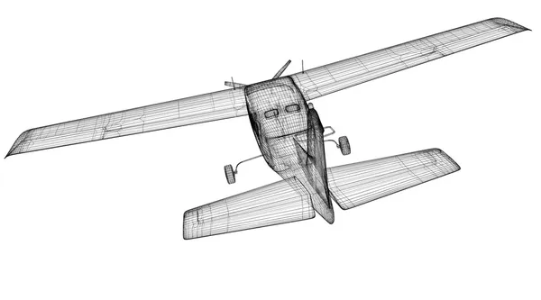 Kleinflugzeug — Stockfoto