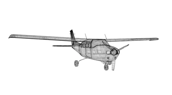 Piccolo aeroplano — Foto Stock