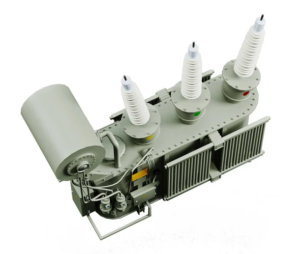 Transformer Isolated White Background Model — Stock Photo, Image