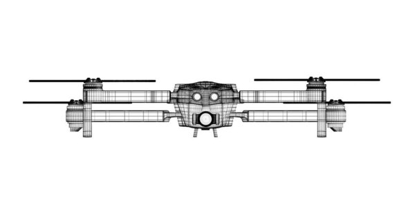 3D рендеринг беспилотника