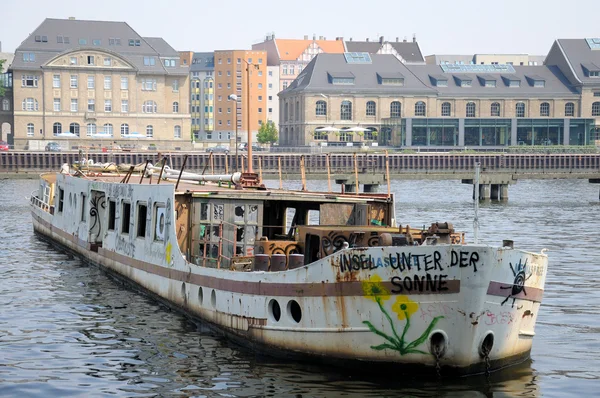 Terkedilmiş gemi Berlin — Stok fotoğraf