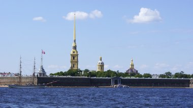 görünümünü neva nehir ve peter ve paul fortress