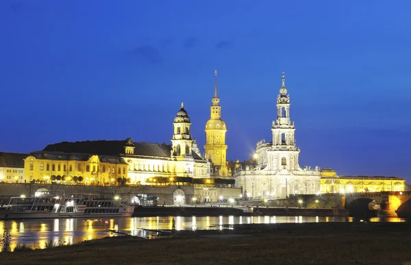 Night Dresden — Stock Photo, Image