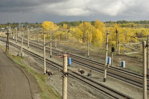 Bahnhof. — Stockfoto