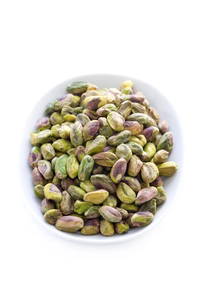 Nueces de pistacho enteras sin cáscara — Foto de Stock