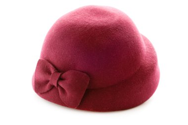 şapka kırmızı vintage hissettim