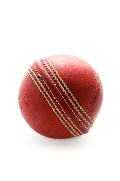 Cricket boll isolerade — Stockfoto