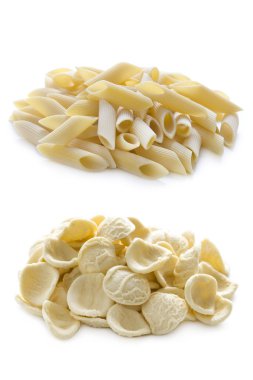 izole orecchiette ve penne makarna