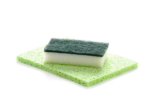 Cleaning sponges isolated — Stock Photo, Image