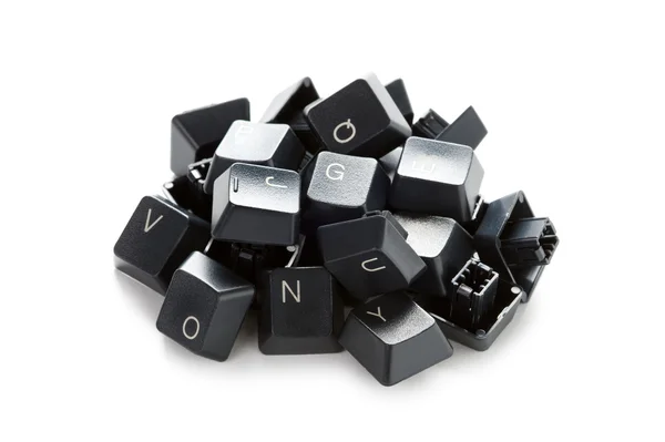 Obsolete computer keys — Stock Photo, Image