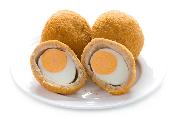 Scotch eggs isolated — Stock Photo, Image