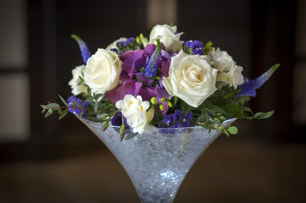 Esküvői keretrendszernek virágok — Stock Fotó