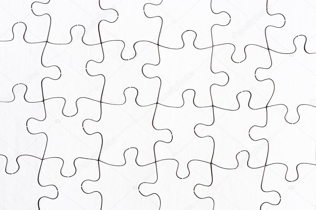 blank jigsaw