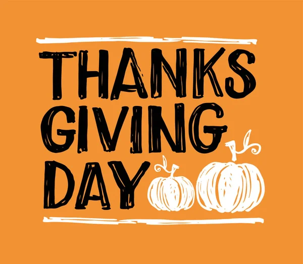 Şükret! Elle çizilmiş Şükran Günü harfleri tipografi posteri. Kartpostal, simge, logo ya da rozet için dokulu arkaplanlı Şükran Günü mesajınız kutlu olsun. Vektör vintage biçimi kaligrafi EPS10