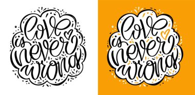 Cute hand drawn motivation lettering phrase postcard. Lettering design fot t-shirt.