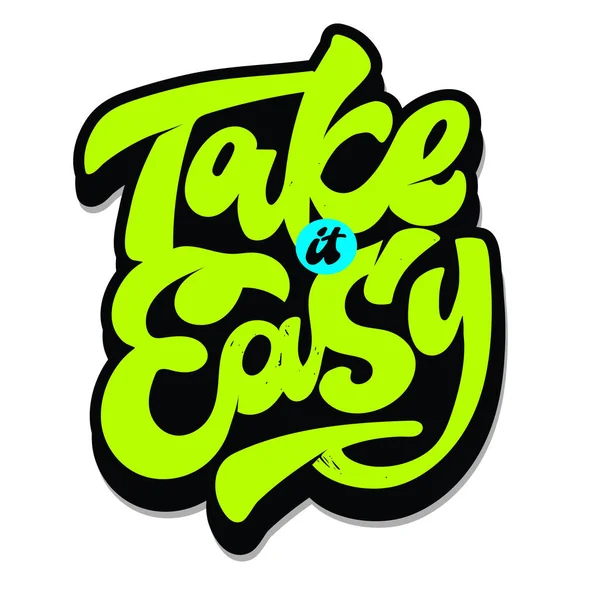 Cute hand drawn lettering label art. Lettering for postcard, banner, t-shirt design template.