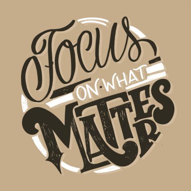 Cute lettering motivation phrase postcard, template for t-shirt design. 