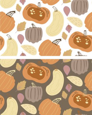 Şükran Günü 'n kutlu olsun. Sonbahar sonbahar şablonu fırını. Şükran Günü kartpostalları..