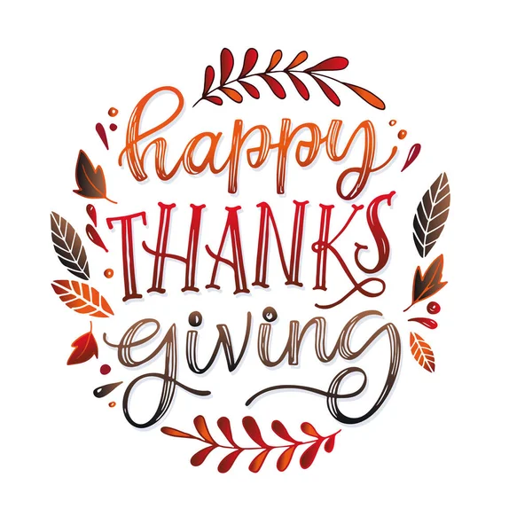 Днем Благодарения Благодарите Осенний Осенний Узор Пекарне Письменная Открытка День — стоковый вектор