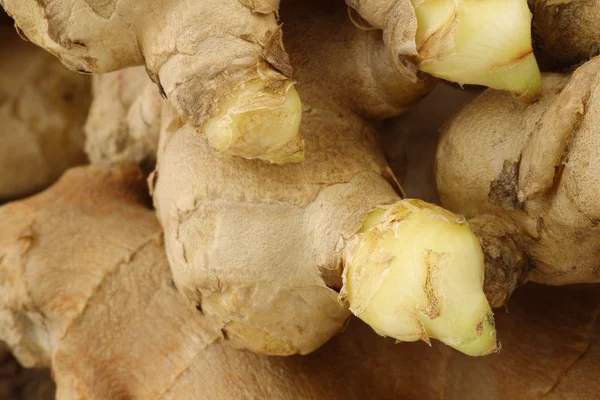 Dried pieces of ginger — Stock Photo, Image