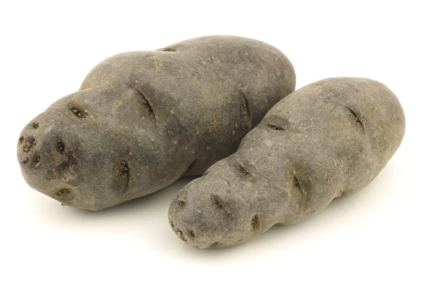 Batatas de trufa roxas — Fotografia de Stock