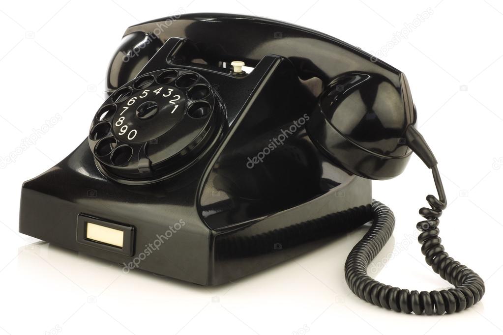 vintage bakelite telephone