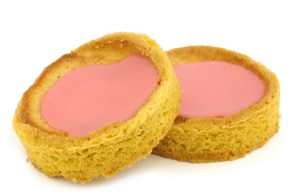 Pasteles tradicionales esmaltados rosados holandeses —  Fotos de Stock