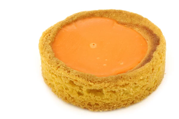 Traditional Dutch orange glazed cake — Stock Photo, Image