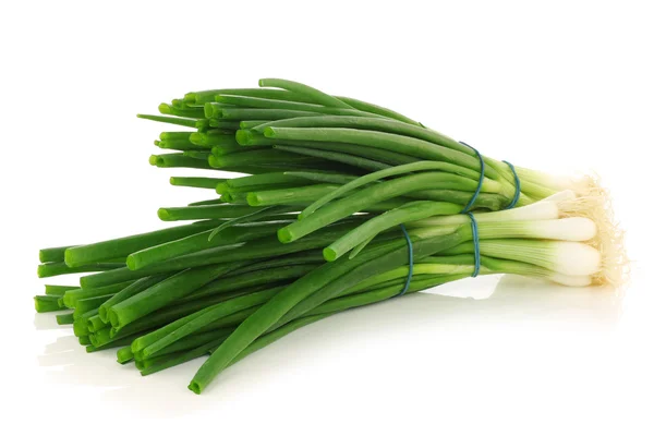 Bundles of green onions — Stock Photo, Image