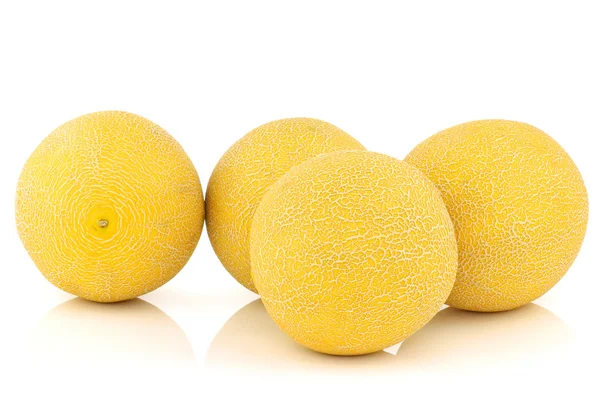 Fresh galia melons — Stock Photo, Image