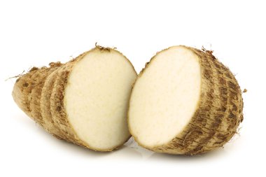 Taze taro kök (colocasia kesmek)