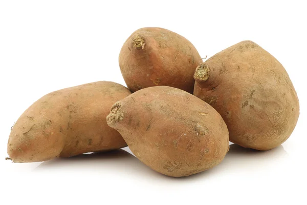 Змішаних солодка картопля — стокове фото