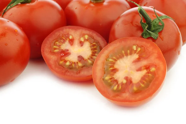 Nyklippt tomater — Stockfoto