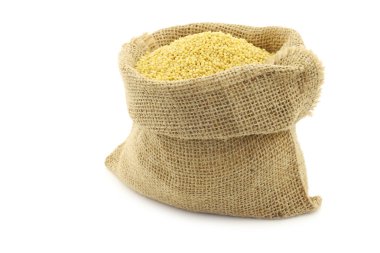 darı bir çuval bezi çanta