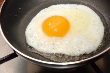 Yağda yumurta.