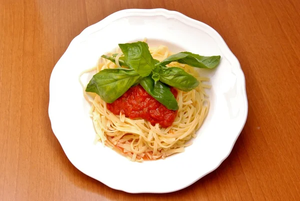 Spaghettis aux pâtes — Photo