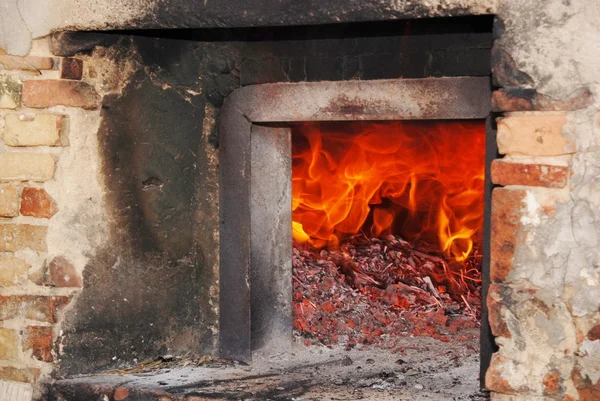 ahşap yakma fırın