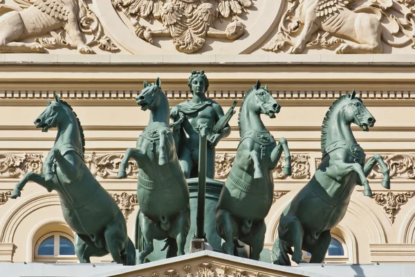 Stora teatern i Moskva — Stockfoto